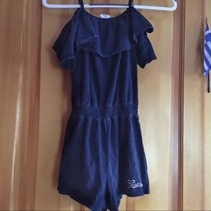 Guess Navy Blue Kid’s Cold Shoulder Romper